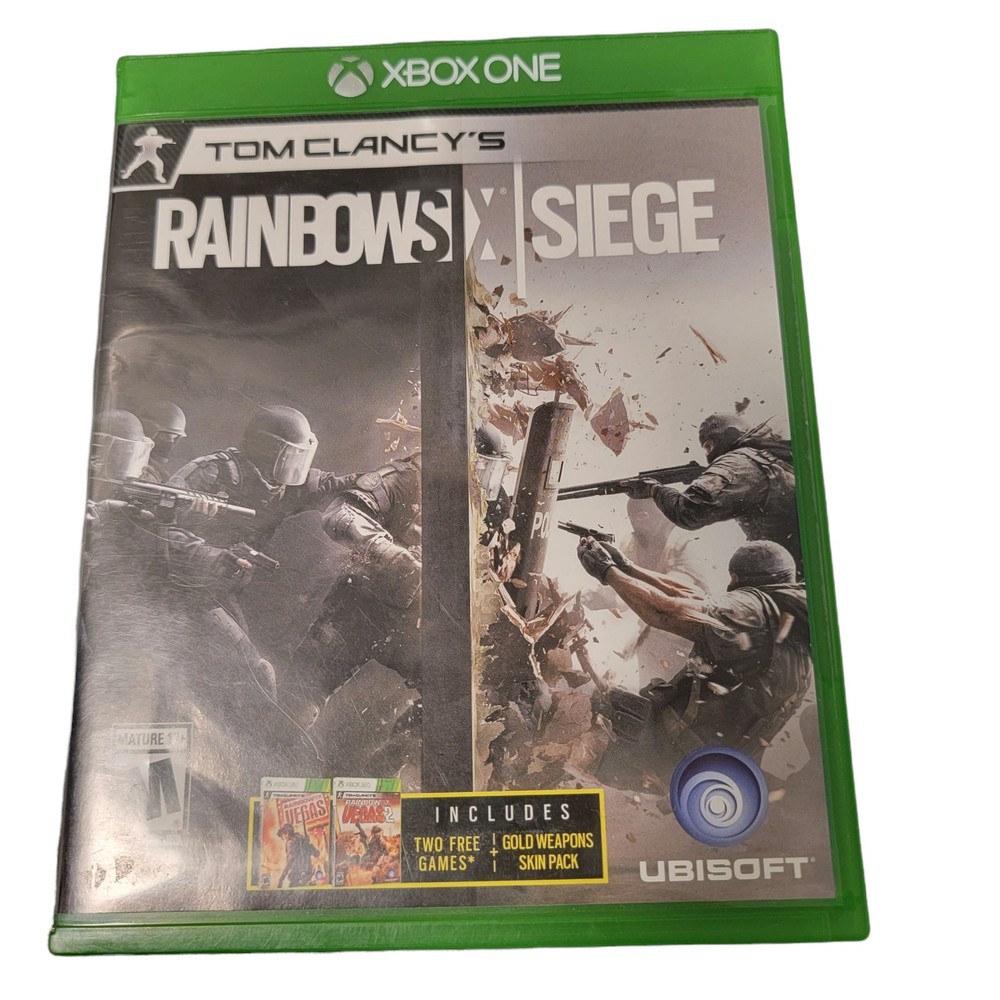 Ubisoft Tom Clancys Rainbow Six Siege First Person Shooter Xbox One Game